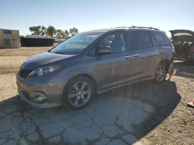 5TDXK3DC2ES456536 - 2014 TOYOTA SIENNA SPORT GRAY photo 1