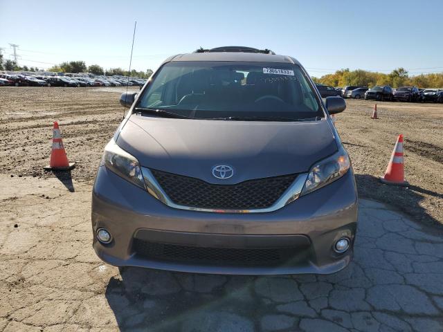 5TDXK3DC2ES456536 - 2014 TOYOTA SIENNA SPORT GRAY photo 5