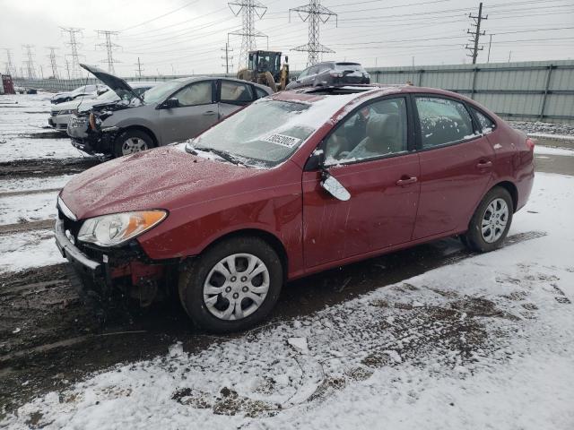 KMHDU4AD3AU104888 - 2010 HYUNDAI ELANTRA BLUE RED photo 1