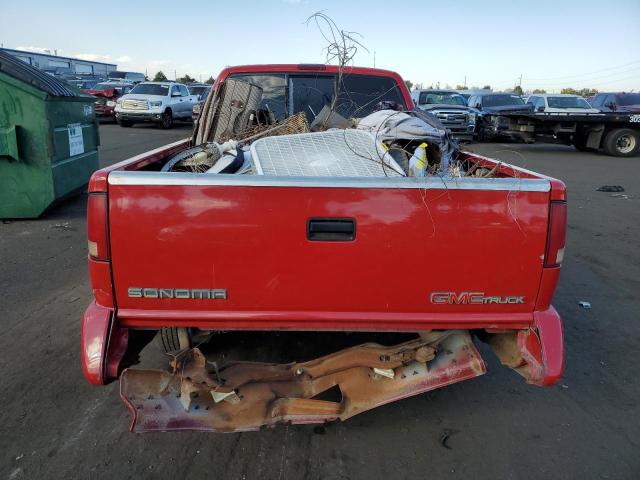 1GTCT19WXVK507002 - 1997 GMC SONOMA RED photo 6