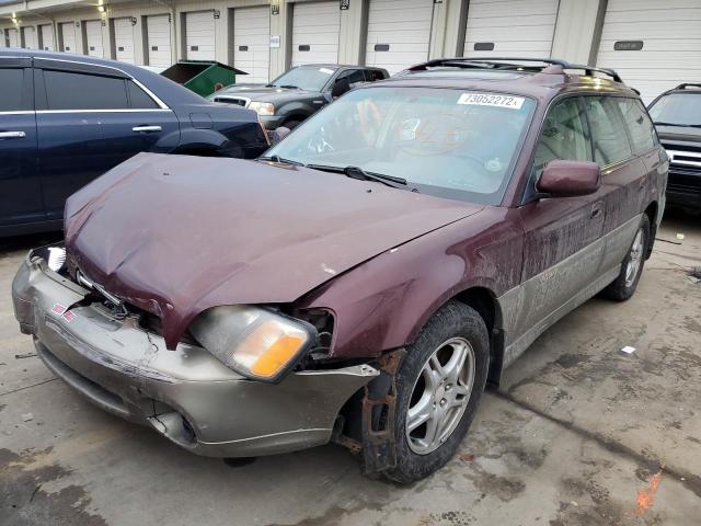 4S3BH686717612220 - 2001 SUBARU LEGACY OUTBACK LIMITED PURPLE photo 1