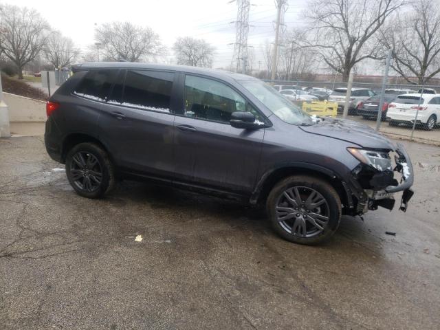 5FNYF8H52MB040961 - 2021 HONDA PASSPORT EXL Gris foto 4