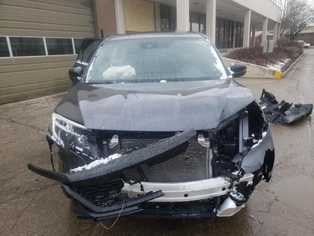 5FNYF8H52MB040961 - 2021 HONDA PASSPORT EXL Gris foto 5