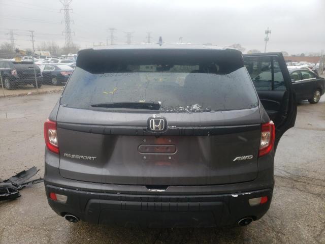 5FNYF8H52MB040961 - 2021 HONDA PASSPORT EXL Gris foto 6