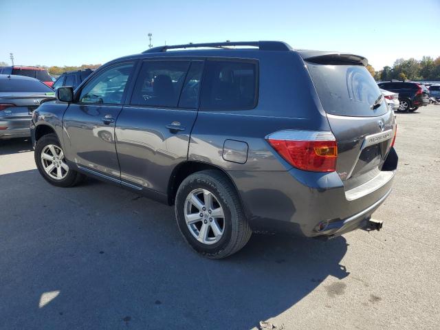 5TDZK3EH1AS009905 - 2010 TOYOTA HIGHLANDER CHARCOAL photo 2