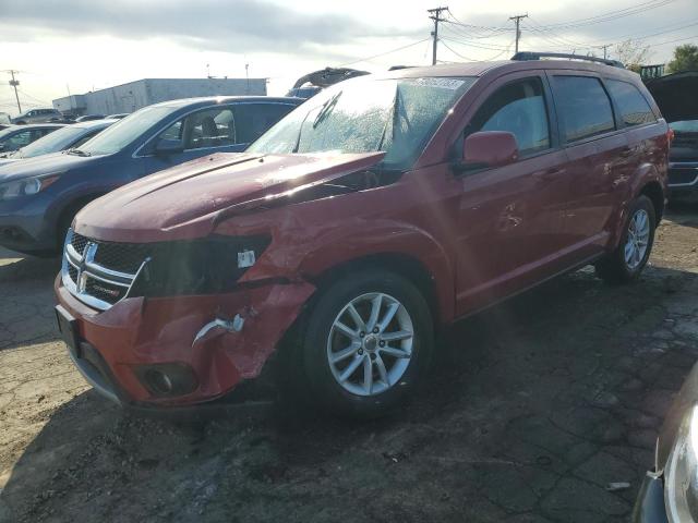 3C4PDCBG8DT595042 - 2013 DODGE JOURNEY SXT RED photo 1