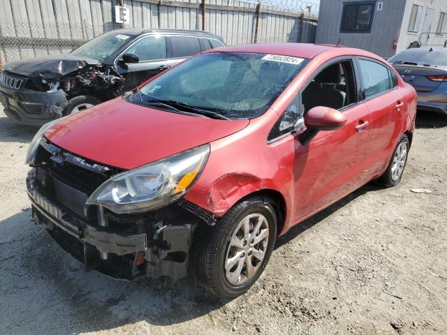KNADM4A32H6119096 - 2017 KIA RIO LX RED photo 1