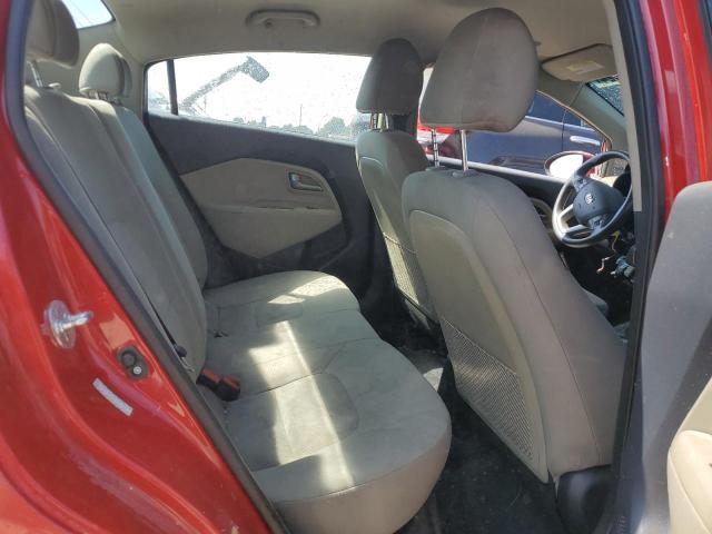 KNADM4A32H6119096 - 2017 KIA RIO LX RED photo 10