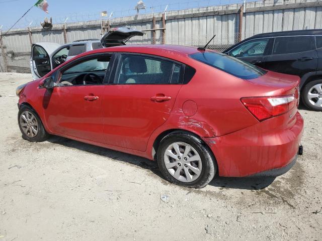 KNADM4A32H6119096 - 2017 KIA RIO LX RED photo 2