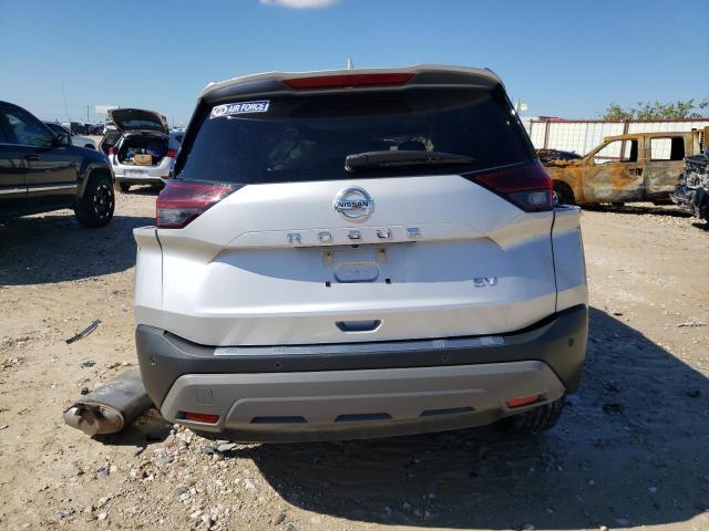 5N1AT3BA8MC774189 - 2021 NISSAN ROGUE SV SILVER photo 6