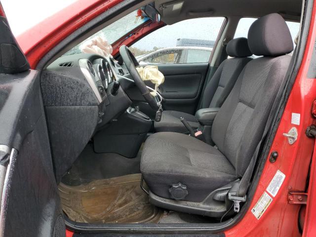 2T1KR32E44C212386 - 2004 TOYOTA COROLLA MA XR RED photo 7