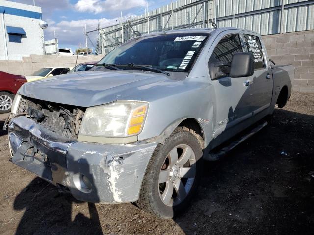 1N6AA07B37N230974 - 2007 NISSAN TITAN XE SILVER photo 1