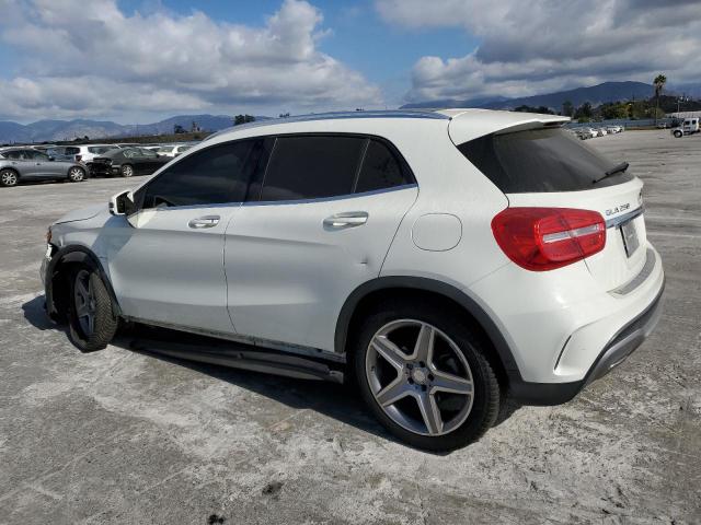 WDCTG4GB4GJ244708 - 2016 MERCEDES-BENZ GLA 250 4MATIC WHITE photo 2