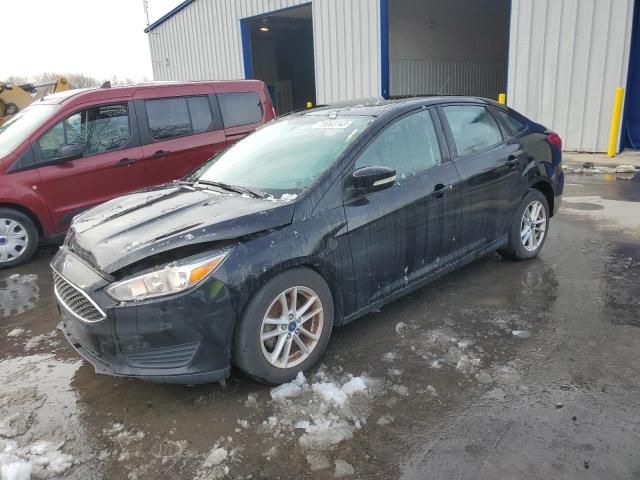 1FADP3F27HL325767 - 2017 FORD FOCUS SE BLACK photo 1