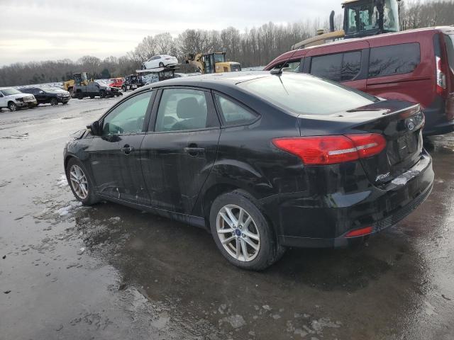 1FADP3F27HL325767 - 2017 FORD FOCUS SE BLACK photo 2