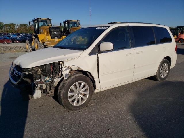 2C4RVABG8CR240402 - 2012 VOLKSWAGEN ROUTAN SE WHITE photo 1