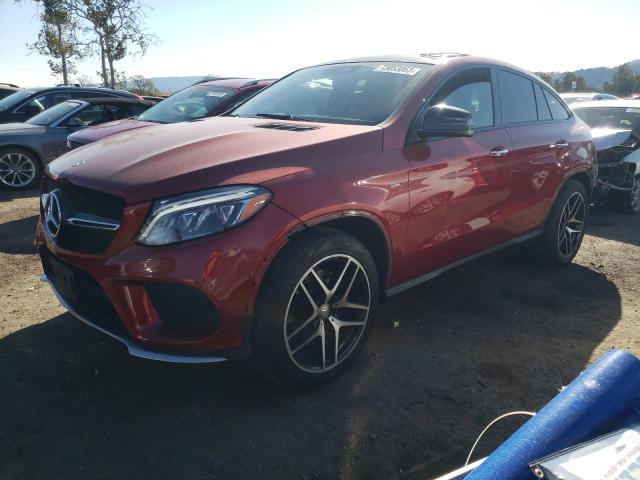 4JGED6EB3GA041777 - 2016 MERCEDES-BENZ GLE COUPE 450 4MATIC RED photo 1