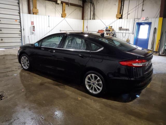 3FA6P0LU4LR196975 - 2020 FORD FUSION SE BLACK photo 2