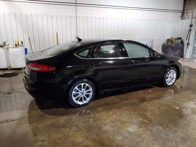 3FA6P0LU4LR196975 - 2020 FORD FUSION SE BLACK photo 3