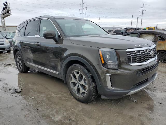 5XYP3DHC5LG039922 - 2020 KIA TELLURIDE EX BROWN photo 4