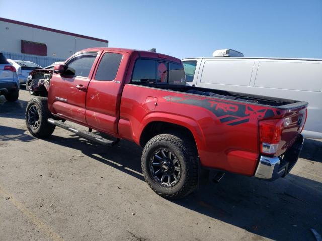 5TFRX5GNXGX071497 - 2016 TOYOTA TACOMA ACCESS CAB წითელი ფოტო 2