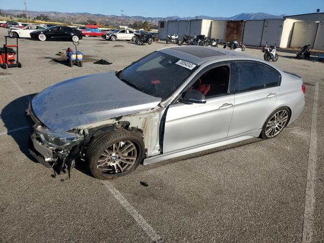 WBA8B3G55GNT62464 - 2016 BMW 340 I Srebrny zdjęcie 1
