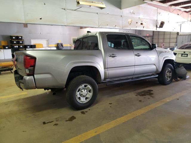 3TYAX5GN2MT016349 - 2021 TOYOTA TACOMA DOUBLE CAB ვერცხლისფერი ფოტო 3