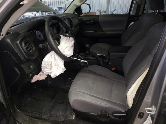 3TYAX5GN2MT016349 - 2021 TOYOTA TACOMA DOUBLE CAB ვერცხლისფერი ფოტო 7