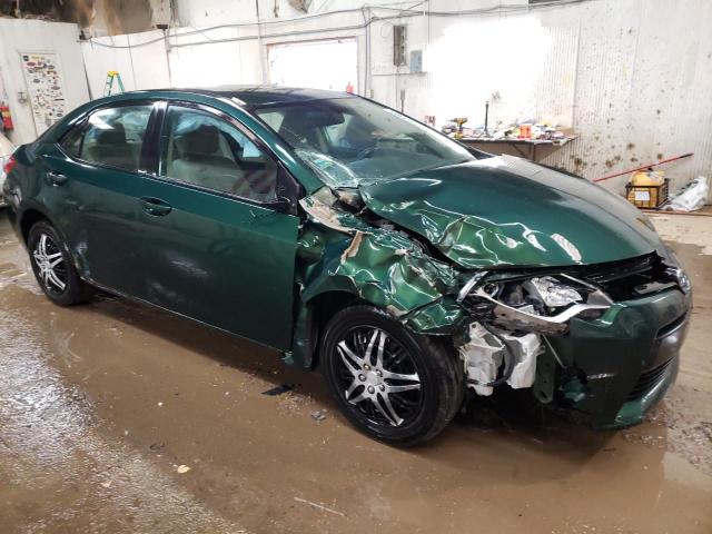 2T1BURHE3GC484442 - 2016 TOYOTA COROLLA L GREEN photo 4