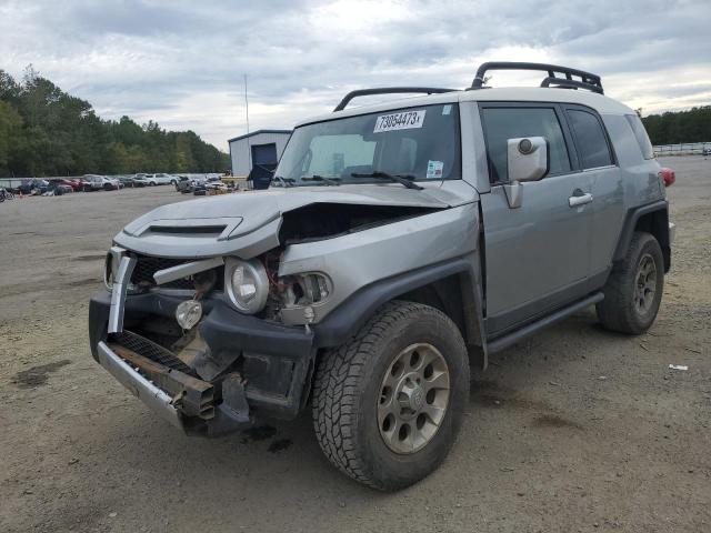 JTEBU4BF9CK120132 - 2012 TOYOTA FJ CRUISER GRAY photo 1