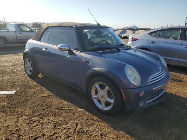 WMWRF33425TG11739 - 2005 MINI COOPER BLUE photo 4