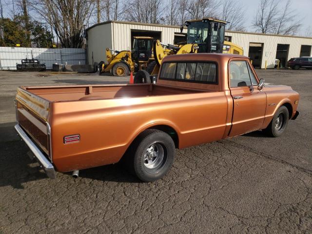 CE141Z634284 - 1971 CHEVROLET C10 ORANGE photo 3