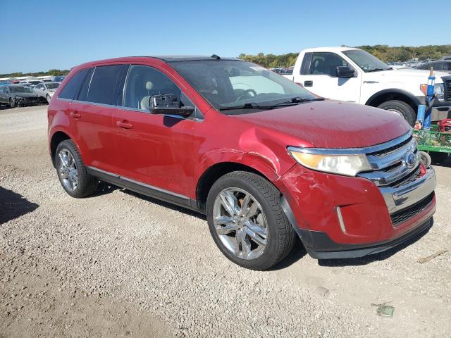 2FMDK4KC5BBA31106 - 2011 FORD EDGE LIMITED RED photo 4