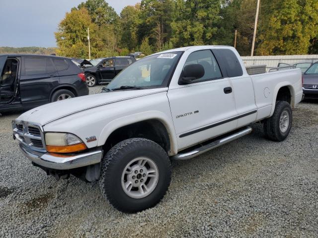 1B7GG22Y3XS169050 - 1999 DODGE DAKOTA WHITE photo 1