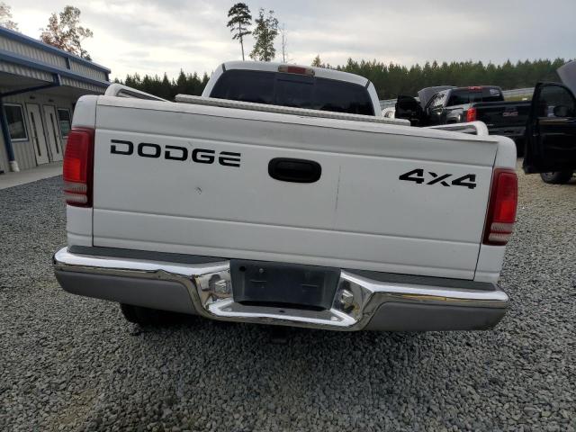 1B7GG22Y3XS169050 - 1999 DODGE DAKOTA WHITE photo 6