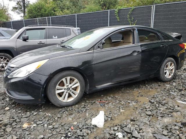 5NPEB4AC9EH826551 - 2014 HYUNDAI SONATA GLS BLACK photo 1