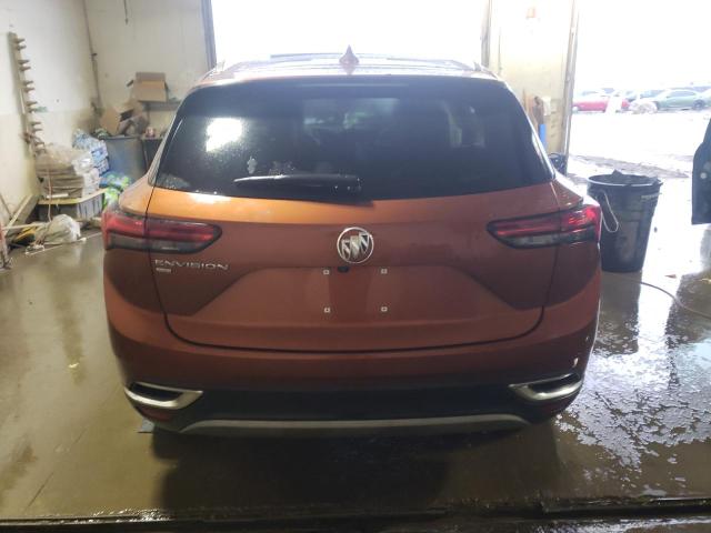 LRBFZPR4XMD077325 - 2021 BUICK ENVISION ESSENCE ORANGE photo 6