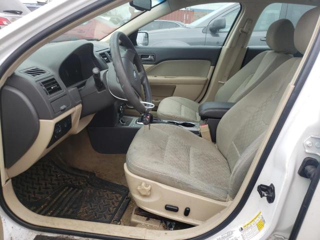 3FAHP0HA5BR198594 - 2011 FORD FUSION SE WHITE photo 7