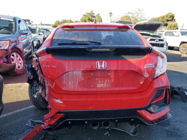 SHHFK7H91LU400279 - 2020 HONDA CIVIC SPORT TOURING أحمر صورة 6