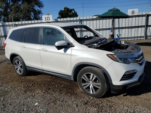 5FNYF5H35JB028747 - 2018 HONDA PILOT EX WHITE photo 4