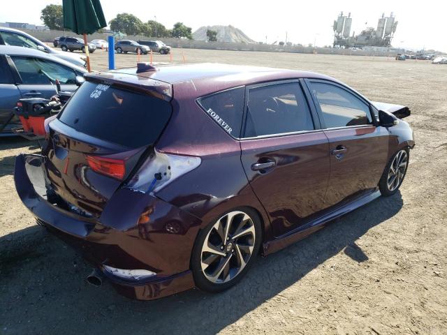 JTNKARJE6GJ520367 - 2016 TOYOTA SCION IM PURPLE photo 3