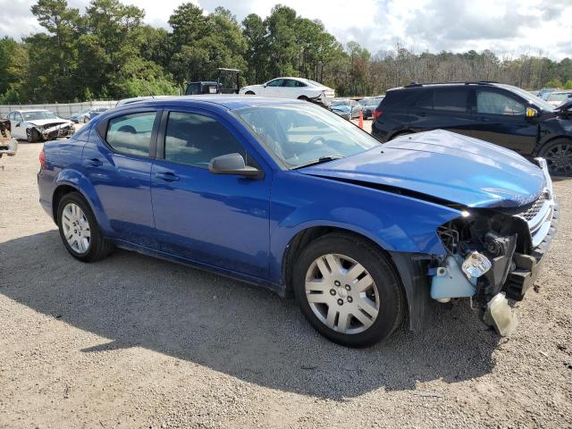 1C3CDZAB7DN690560 - 2013 DODGE AVENGER SE BLUE photo 4