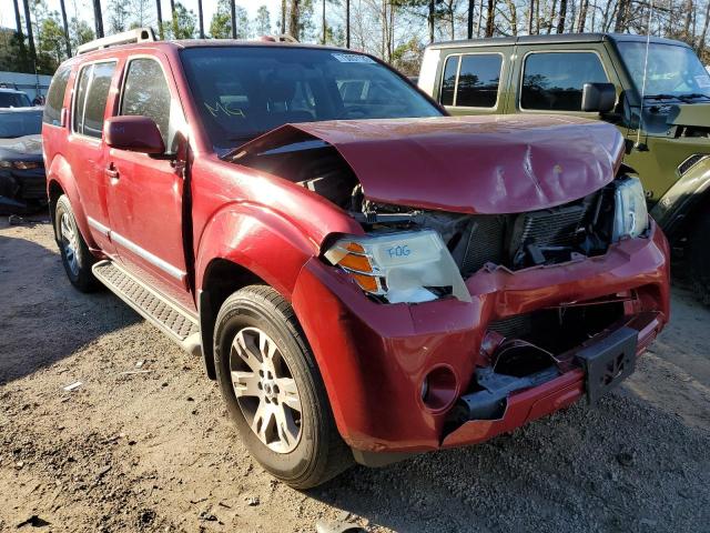 5N1AR1NN4BC618228 - 2011 NISSAN PATHFINDER S RED photo 4