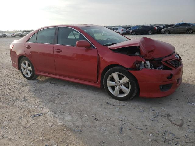 4T1BF3EK6BU738556 - 2011 TOYOTA CAMRY BASE RED photo 4