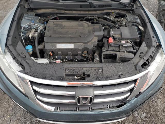 5J6TF2H56DL001353 - 2013 HONDA CROSSTOUR EXL ტურკოუსი ფოტო 12