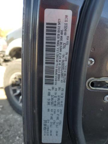 1C6RR7YT5GS336740 - 2016 RAM 1500 REBEL GRAY photo 12