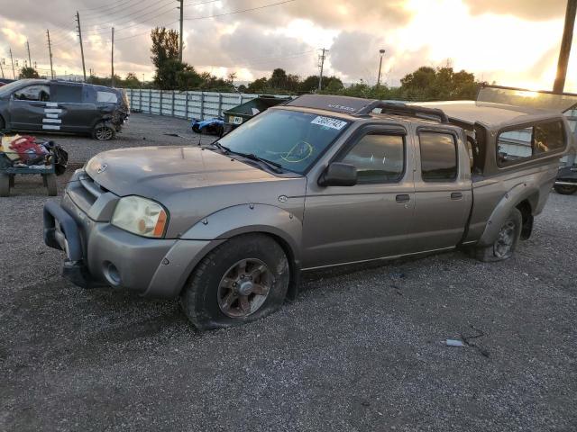 1N6ED29Y14C422679 - 2004 NISSAN FRONTIER CREW CAB XE V6 BEIGE photo 1