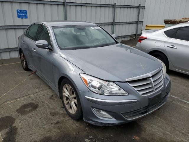 KMHGC4DD4DU256081 - 2013 HYUNDAI GENESIS 3.8L GRAY photo 4