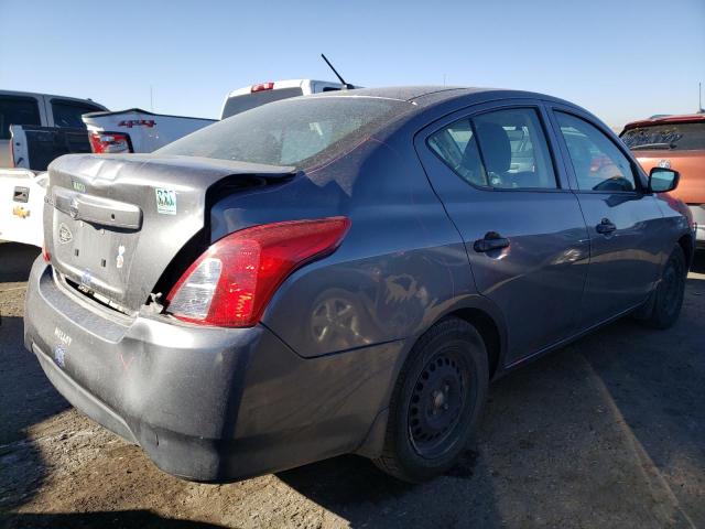 3N1CN7AP9KL876769 - 2019 NISSAN VERSA S GRAY photo 3