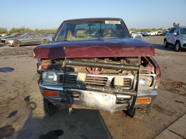 1N6SD16Y5TC347940 - 1996 NISSAN TRUCK KING CAB SE BURGUNDY photo 5